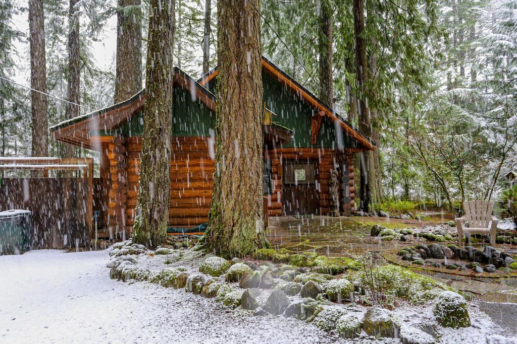 Zoe'S Log Cabin Welches Екстериор снимка